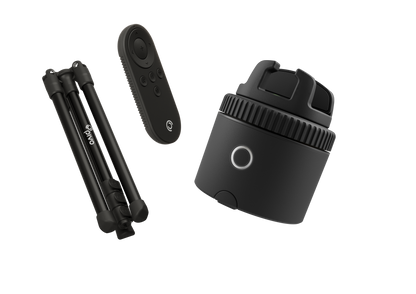 Pivo Pro smartphone camera mount with auto tracking for handsfree video calls and virtual tours